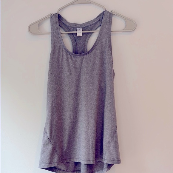 Yogalicious Heather Gray Racerback Running Tank Top Women’s small - Picture 1 of 7